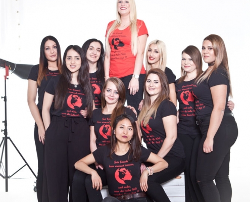 Freundinnen Foto Party JGA Fotoshooting Junggesellinnenabschied