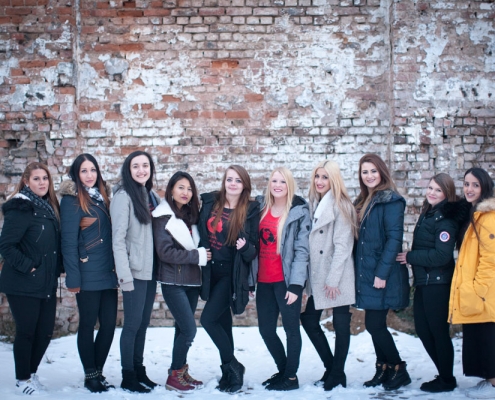 Freundinnen Foto Party JGA Fotoshooting Junggesellinnenabschied